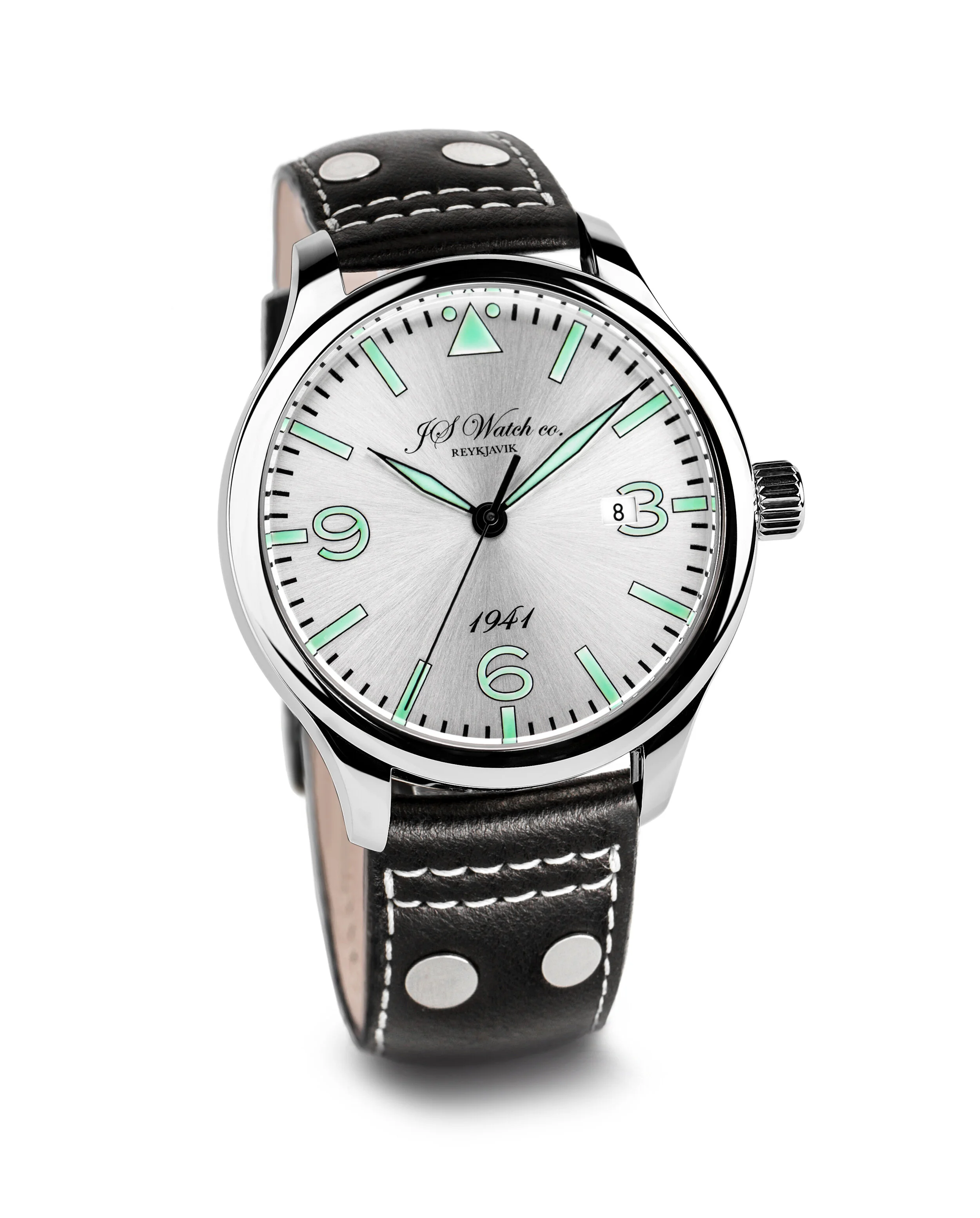 JS Watch Company Reykjavik — Frisland 1941 Silver